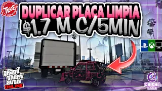 | MEJOR TRUCO | $ 1,774,322.00 | COMO DUPLICAR COCHES | PLACA LIMPIA | GTA 5 ONLINE | ALL CONSOLE |