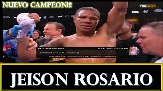 JULIAN WILLIAMS vs JEISON ROSARIO - PELEA COMPLETA ((MEJORES MOMENTOS)))