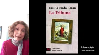 La Prof. Alicia Torres y el centenario de la escritora española Emilia Pardo Bazan.