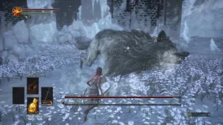 Dark Souls 3 - SL1 - Champion's Gravetender & Gravetender Greatwolf - No Damage