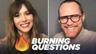 "WandaVision" Stars Elizabeth Olsen And Paul Bettany Answer Your Burning Questions