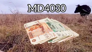 Металлокоп с MD4030.Сколько я заработал денег?