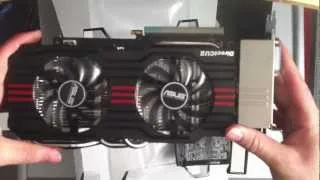 Asus GTX660 TI-DC2T-2GD5 - Unboxing with content