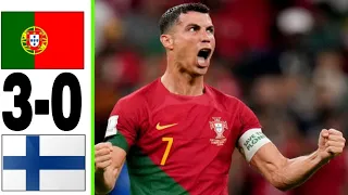Portugal vs Finlandia 3-0 | Ronaldo Brace EURO 2024 Qualifiers Highlights & Goals 2024