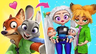 Nueva Familia en Zootopia / 30 Manualidades para LOL OMG