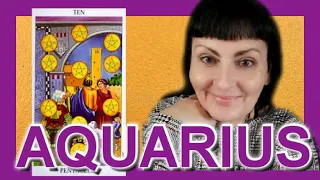 AQUARIUS "PAST LIFE TAROT READING" TIMELESS.