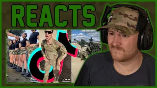 Military TikTok Compilation! (Royal Marine Reacts)