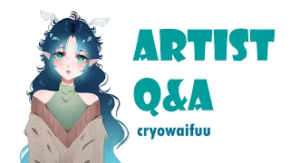 ARTIST Q&A (personal, art, Genshin) | cryowaifuu