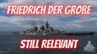 Friedrich der Große - World of Warships WOWS gameplay - Twitch Highlight