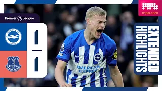 Extended PL Highlights: Brighton 1 Everton 1