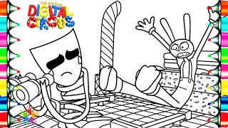 The Amazing Digital Circus Episode 2 Coloring Pages / Jax & Gangle / NCS Music