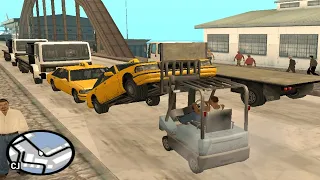 GTA San Andreas  - How To Use Forklift