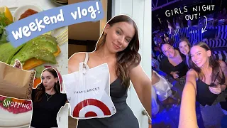 vlog! 💌 shop with me, haul, bachelorette night, lots of chats