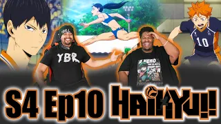 Shimizu Goes The Distance! Haikyuu Season 4 Episode 10 Reaction