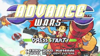 Advance Wars #GBA intro