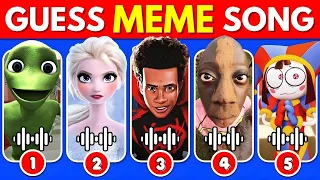 GUESS MEME & WHO'S SINGING 🎤🎵 🔥 | Lay Lay, King Ferran, Salish Matter, Elsa, Chipi Chapa, Toothless