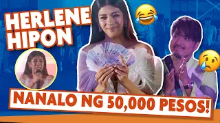 HERLENE HIPON NANALO NG 50K PESOS SA QUESTION & ANSWER NG BIRTHDAY CELBRATION NI WILBERT TOLENTINO