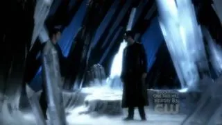 Clark and Zod in fortress - Salvation