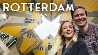 FIRST TIME in ROTTERDAM! (20 things to do + our vlog)