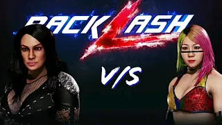 Asuka vs Nia Jax - WWE Backlash (14/06/2020) | WWE Raw Womens's Championship | WWE 2K20