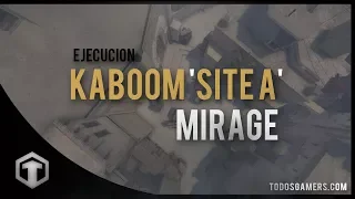 TODOSGAMERS.com | ¡Estrategia KABOOM! en Mirage | CS:GO