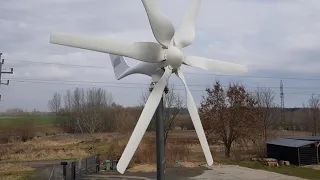 Elektrownia Wiatrowa, Turbina, Wiatrak Przydomowy, Opłacalność, Opinie, Smaraad Wind Turbine 800W
