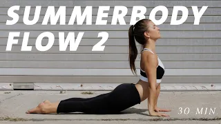 Summerbody Yoga Flow Teil 2 | Ganzkörper workout für Bauch Beine Po Arme