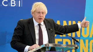 Boris Johnson talks Peppa Pig World with business leaders