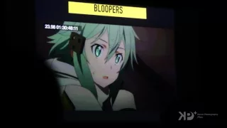 Sword Art Online II Bloopers