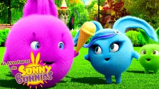 AMANTES DE GELADO | As Aventuras de Sunny Bunnies | Desenhos Animados Infantis