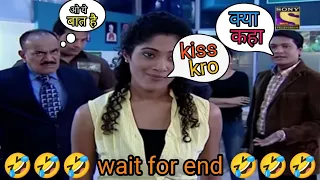 Tarik ko chahiye kiss.cid .new cid.nanhi gavah.full ep 586. new cid comedy video. cid funny moment 🤣