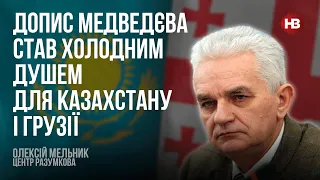 Допис Медведєва став холодним душем для Казахстану і Грузії – Олексій Мельник