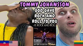 REACTION TO TOMMY JOHANSSON - GOD GAVE ROCK AND ROLL TO YOU | FIRST TIME HEARING