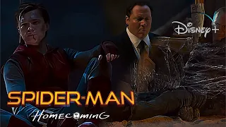 Spider-Man: Homecoming | Adrian Toomes Gets Caught Scene | Disney+ [2017]