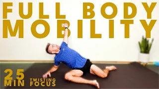 25 Minute Full Body Mobility Workout // No Equipment // No Talking // Follow Along