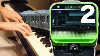 【#2】JR東日本駅メロ / 発車メロディー弾いてみた - Train Departure Melodies Piano