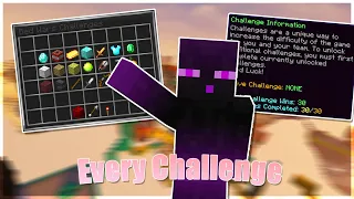 Completing All 30 Hypixel Bedwars Challenges in ONE Sitting...