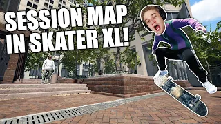 I Found the Famous SESSION map in SKATER XL! | Skater XL