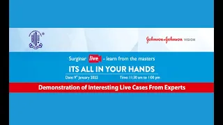 Surginar Live Cases from Experts -Live From NIO Pune