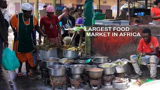 Street Food in East Africa's BIGGEST STREET MARKET!!! Owino Market in Central Uganda, Kampala City 2