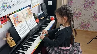 Уроки фортепиано с Людмилой Рудаковой. "Вальс собачек" из сборника  "Первая встреча с музыкой"