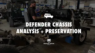 Land Rover Defender - Chassis Analysis, Preservation, and Cleaning