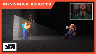 MinnMax's Live Reaction To Minecraft's Steve In Super Smash Bros. Ultimate