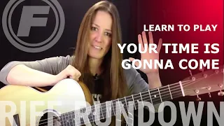 Learn to play "Your Time is Gonna Come" by Led Zeppelin