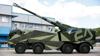 Excalibur Army Unveils Morana 155 mm Self-Propelled Howitzer In Tatra Truck Platform 8x8