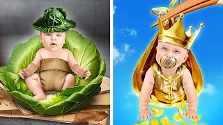 Rich Vs Poor Vs Giga Rich Pregnant! Funny Expensive vs Cheap Situations by 123GO! CHALLENGE