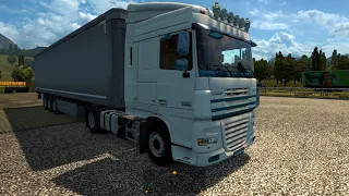 White DAF XF105 skin by PatricD (Download in description)