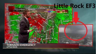 March 31st 2023 Little Rock Tornado Coverage - KARK
