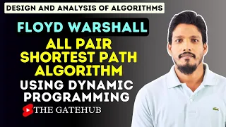 All Pair Shortest Path  | Floyd-Warshall Algorithm | Dynamic Programming | GATECSE | DAA