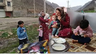 From Shelter to Strength: The Resilience of a Nomadic Mother and Her Three Little Girls